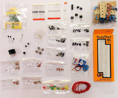 

SunRobotics Electronics Components Kits(Multicolor)