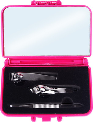 

Majik Manicure Pedicure Grooming Traveling and Home Accessories Kit / Manicure Kit(100 g, Set of 4)