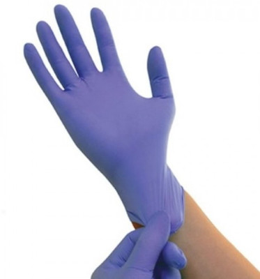 

LIFE N CARE TATTOO GLOVES BLUE COLOR SMALL SIZE 100 PCS Nitrile Examination Gloves(Pack of 100)