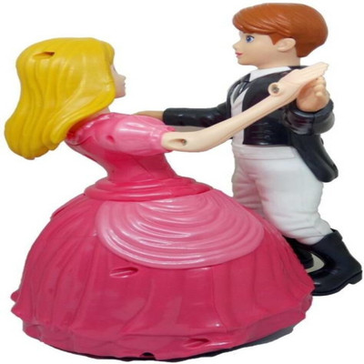 

gunvaan Dancing Couple Doll with Light Pink,(Multicolor)