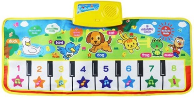 

Prince Toys Baby Toys Musical Touch Keyboard Singing Carpet Mat(Multicolor)