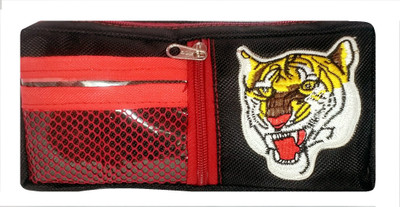 

Monte Polo B.Tiger Black Tiger Art Canvas Pencil Box(Set of 1, Black)