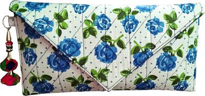 

Nicedesign Women Pouch Potli bag for Party,Festive flower Art (Multicolor) Pouch(Multicolor)