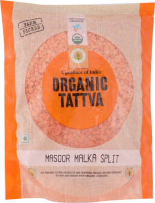 

Organic Tattva Masoor Dal Red (Split, 500 g)