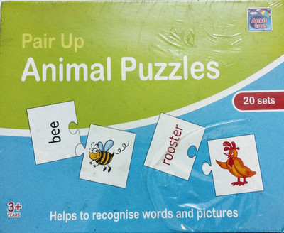 

ankit ANIMAL PUZZLES PAIR UP FOR CHILDREN(20 Pieces)