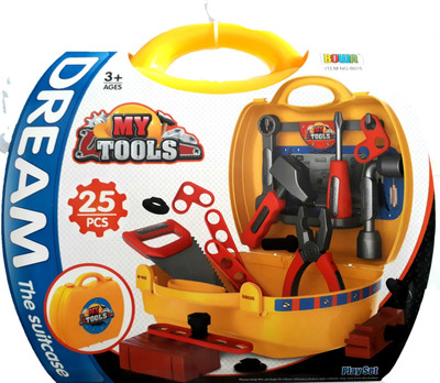 

Mohaak Gallery Tool Set For Children In Attractive Suitcase Packaging (Includes 25 Pieces )