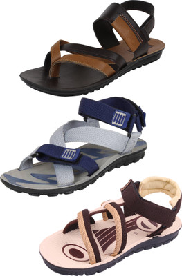 

World Wear Footwear Men Multicolor Sandals