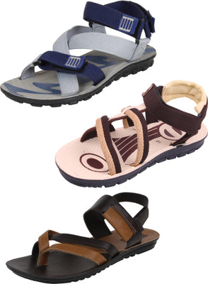 

World Wear Footwear Men Multicolor Sandals