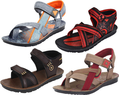 

SHOEFLY Men Multicolor Sandals