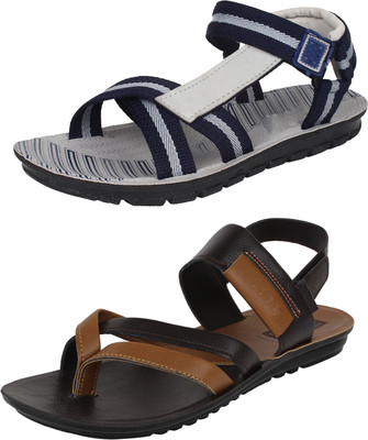 

World Wear Footwear Men Multicolor Sandals