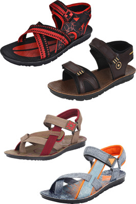 

World Wear Footwear Men Multicolor Sandals