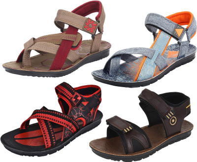 

SHOEFLY Men Multicolor Sandals