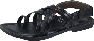 

VONZO Men Black Sandals