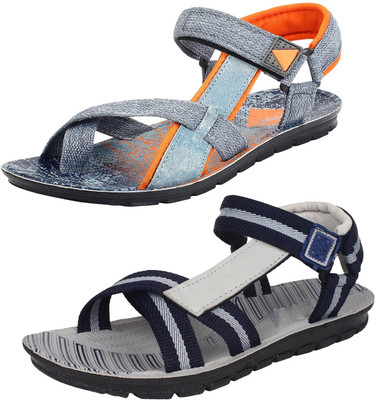 

World Wear Footwear Men Multicolor Sandals