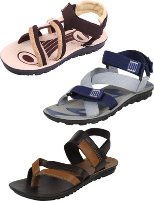 

SHOEFLY Men Multicolor Sandals
