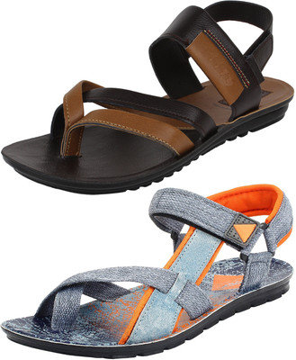 

SHOEFLY Men Multicolor Sandals