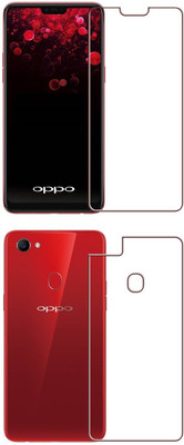 

iKare Front and Back Screen Guard for Oppo F7, Transparent