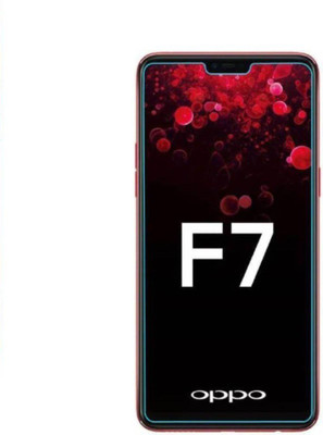 TECHSHIELD Tempered Glass Guard for OPPO F7(Pack of 1)