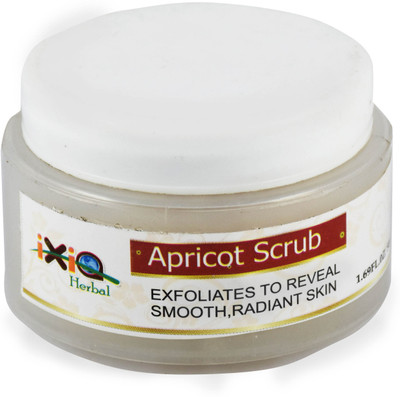 

igxia herbs Apricot scrub is a boon for dull, tired & lifeless skin. This exclusive blend provides perfect exfoliation to remove dried & dead cells and uncover fresh, young & radiant skin underneath. Scrub(100 g)