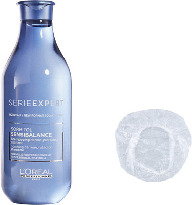 

L'Oreal Professionel Serie Expert Sorbitol Sensi Balance Shampoo With Shower Cap(300 ml)