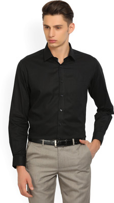 Louis philippe black formal shirt clearance