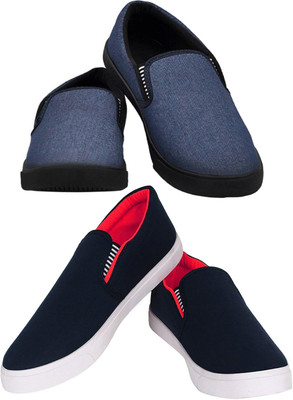 

World Wear Footwear Multicolor-Combo-(2)-761-1002 Casuals For Men(Multicolor