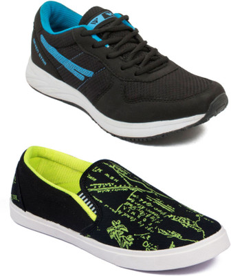 

Asian Men Casual & Running Shoes Combo Pack of 2 Casuals For Men(Multicolor