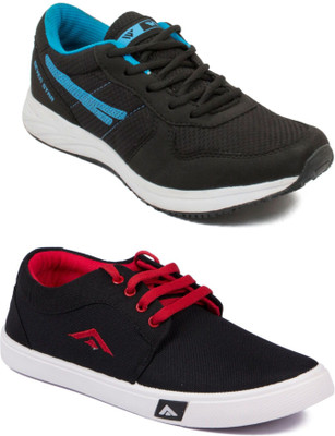 

Asian Men Casual & Running Shoes Combo Pack of 2 Casuals For Men(Multicolor