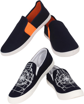 

SHOEFLY Multicolor-Combo-(2)-383-461 Casuals For Men(Multicolor