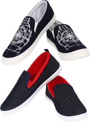 

CAMFOOT Multicolor-Combo-(2)-461-466 Casuals For Men(Multicolor