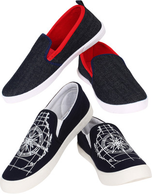

CAMFOOT Multicolor-Combo-(2)-466-461 Casuals For Men(Multicolor