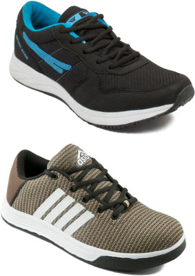 

Asian Men Casual & Running Shoes Combo Pack of 2 Casuals For Men(Multicolor