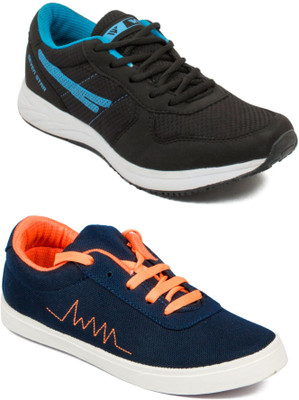 

Asian Men Casual & Running Shoes Combo Pack of 2 Casuals For Men(Multicolor