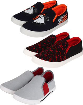 

Camfoot Multicolor-Combo-(3)-472-462-384 Casuals For Men(Multicolor