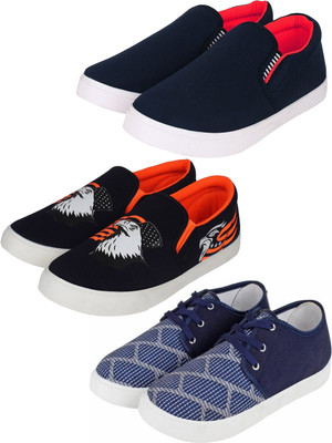 

World Wear Footwear Multicolor-Combo-(3)-1002-472-692 Casuals For Men(Multicolor