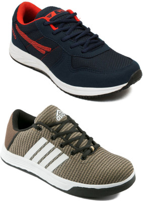 

Asian Men Casual & Running Shoes Combo Pack of 2 Casuals For Men(Multicolor