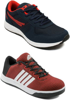 

Asian Men Casual & Running Shoes Combo Pack of 2 Casuals For Men(Multicolor