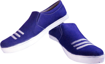 

SHOPARTH Denium Slip On Sneakers For Men(Blue