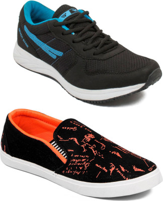 

Asian Men Casual & Running Shoes Combo Pack of 2 Casuals For Men(Multicolor