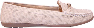 

Lush Loafers For Women(Multicolor, Cream
