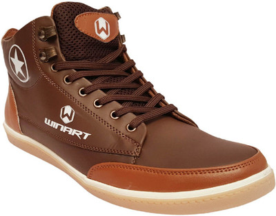 

Winart RALPH-STERLING Pu Sneakers For Men(Brown, White