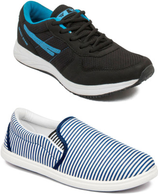

Asian Men Casual & Running Shoes Combo Pack of 2 Casuals For Men(Multicolor