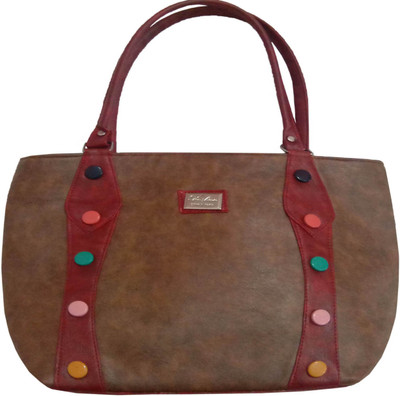 Garmin Girls Casual Brown PU Shoulder Bag