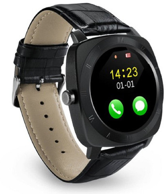 

Padraig Stylish Bluetooth 3G, 4G Support X3 Black Smart watch with Camera SIM Card Slot, Activity trackers and fitness band, Sleep Monitoring, Better Display, Loud Speaker, Microphone, Touch Screen, Multi-Language With Apps like Facebook and Whatsapp, Com