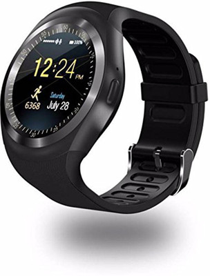 

D DESIGN Smart Watch Smartwatch(Black Strap Free Size)