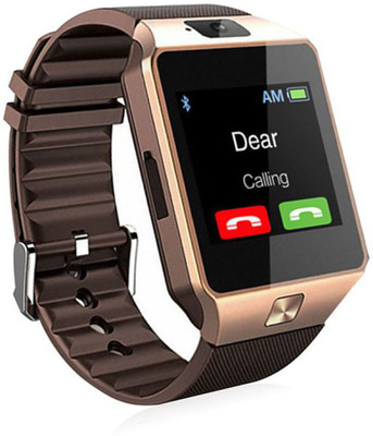 

Estar m9 smart watch Gold Smartwatch (Gold Strap) GOLD Smartwatch(Brown Strap FREESIZE)