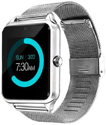 

Padraig Stylish Wrist Watch, Phone with Camera & SIM Card Support Hot Fashion New Arrival Best Selling Premium Quality Lowest Price with Apps like Facebook, Whatsapp etc. Compatible with Android IOS Mobile Table (White) White Smartwatch(White Strap Free S