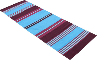

Ryan Blue,Maroon Stripes Yoga Mat Blue 3 mm Yoga Mat, Skyblue