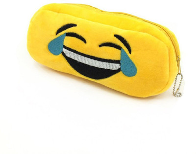 

Tako bell Yellow Laughing Tears Emoji Pencil Case With Smooth Zipper For School In Stuffed Toys 21 x 3.3 CM - 4 cm(Yellow)