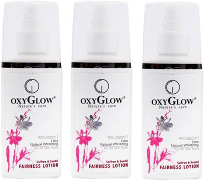 

Oxyglow Saffron & Sandal Fairness Lotion (240 ml)pack of 3 - SPF na(360 g)